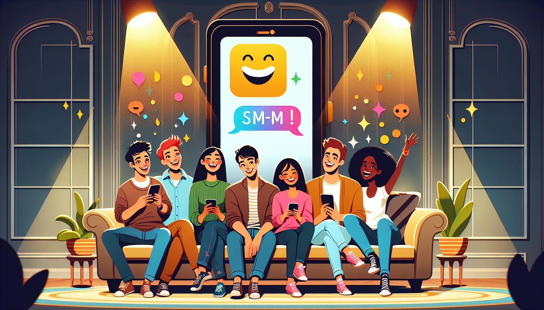 Rozveselte přátele originálními SMS