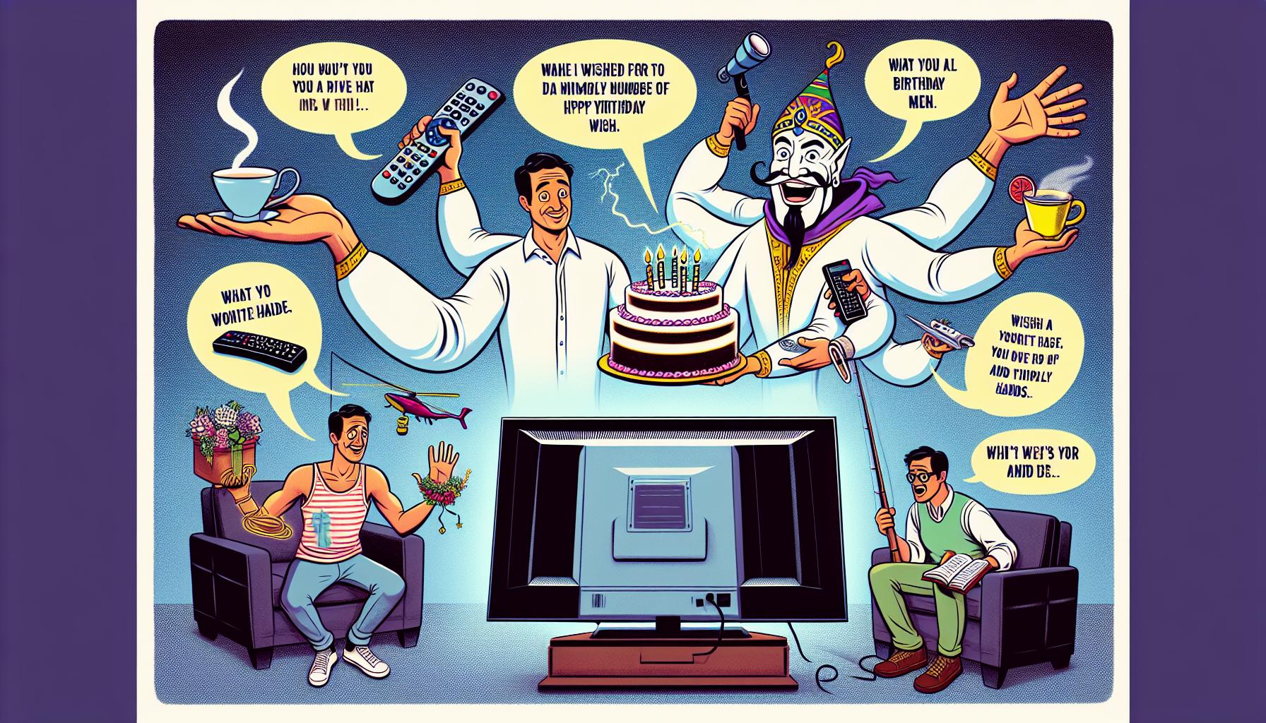 Vytvořte originální ⁤vtipné přání pro muže