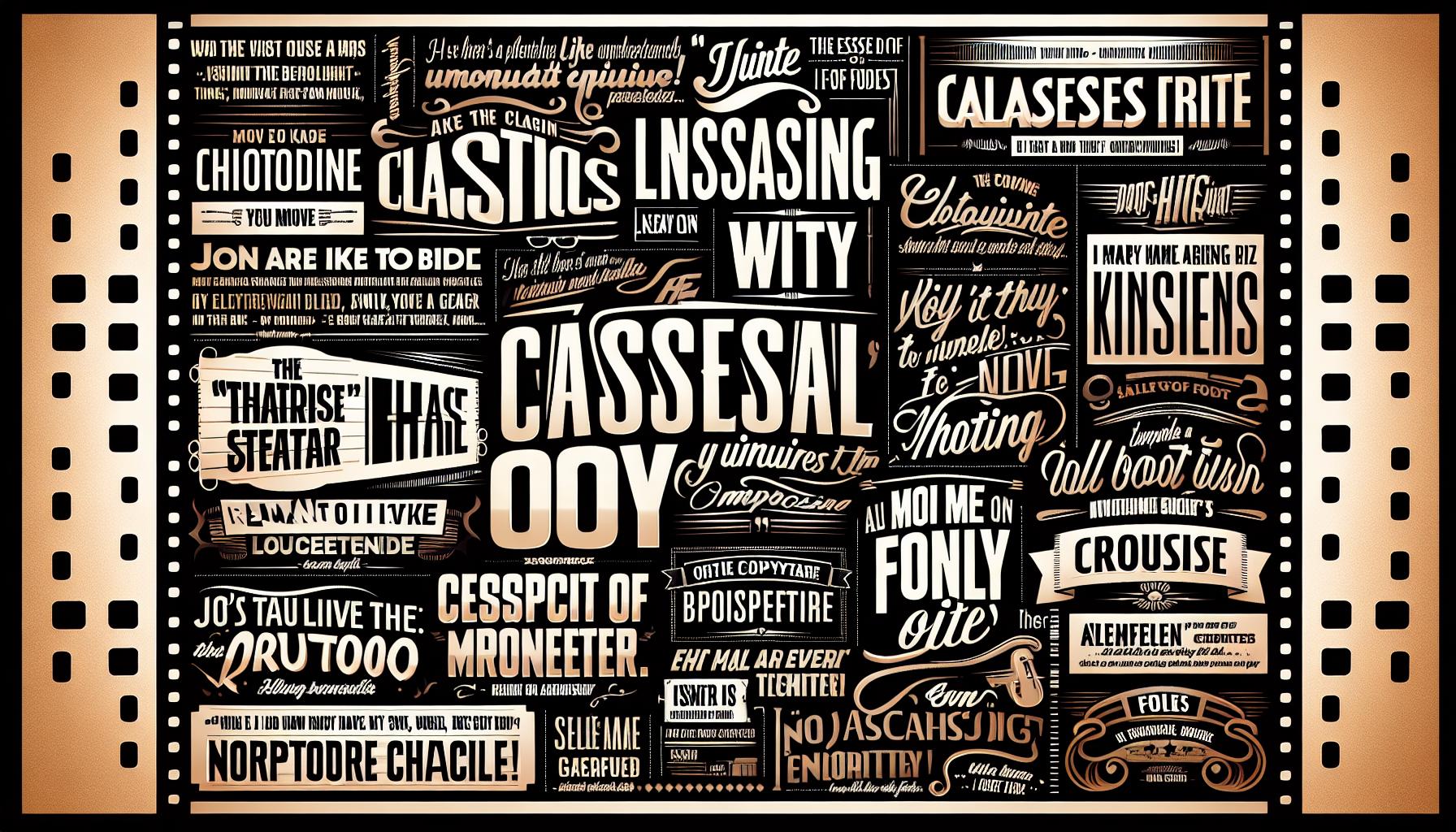 Objevte nezapomenutelné filmové citáty