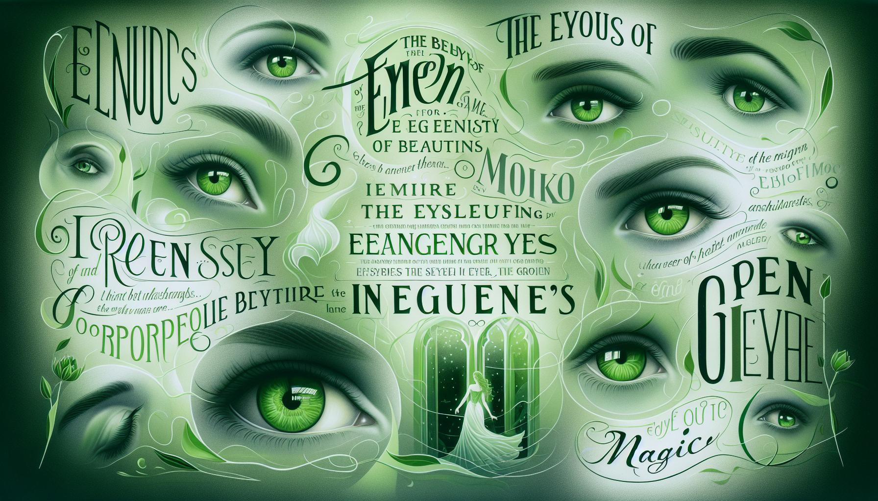 Magie Zelených Očí v Citátech