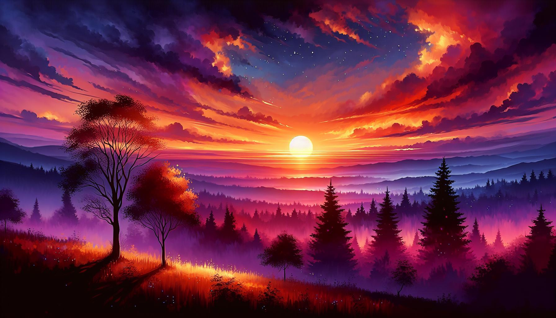 Objevte krásu západu slunce