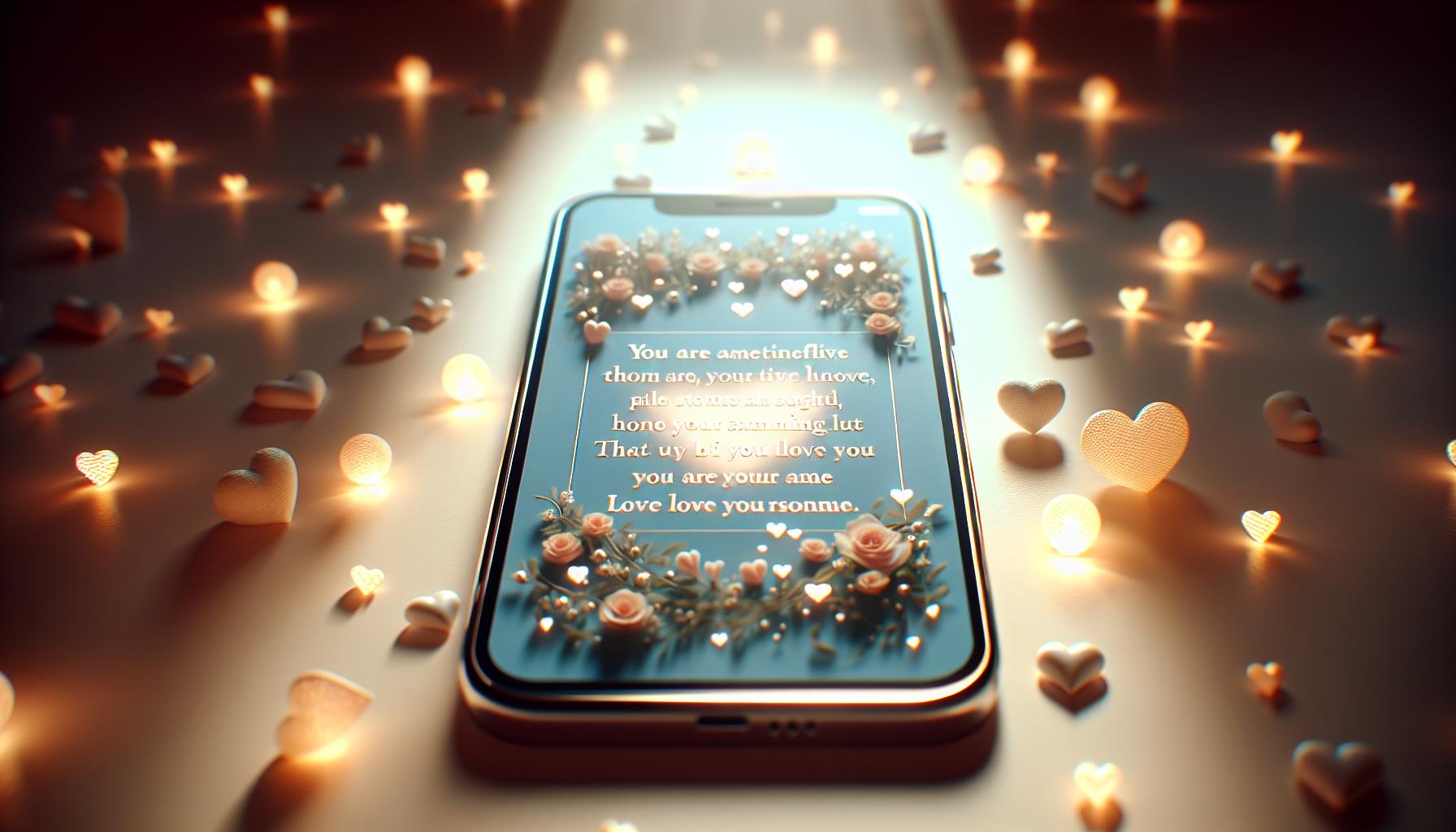 Zamilované SMS, které ji okouzlí