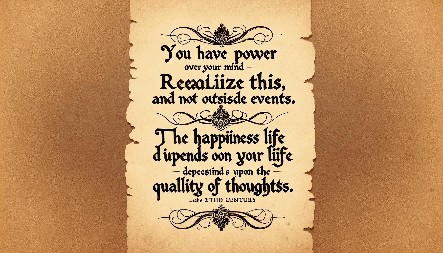 Moudrost stoiků v citátech Marka Aurelia