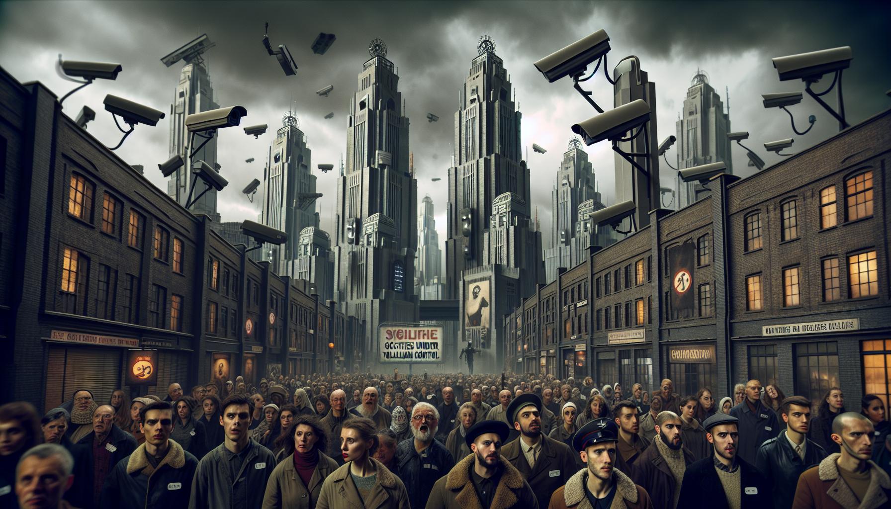 Orwellovy vize o totalitní kontrole