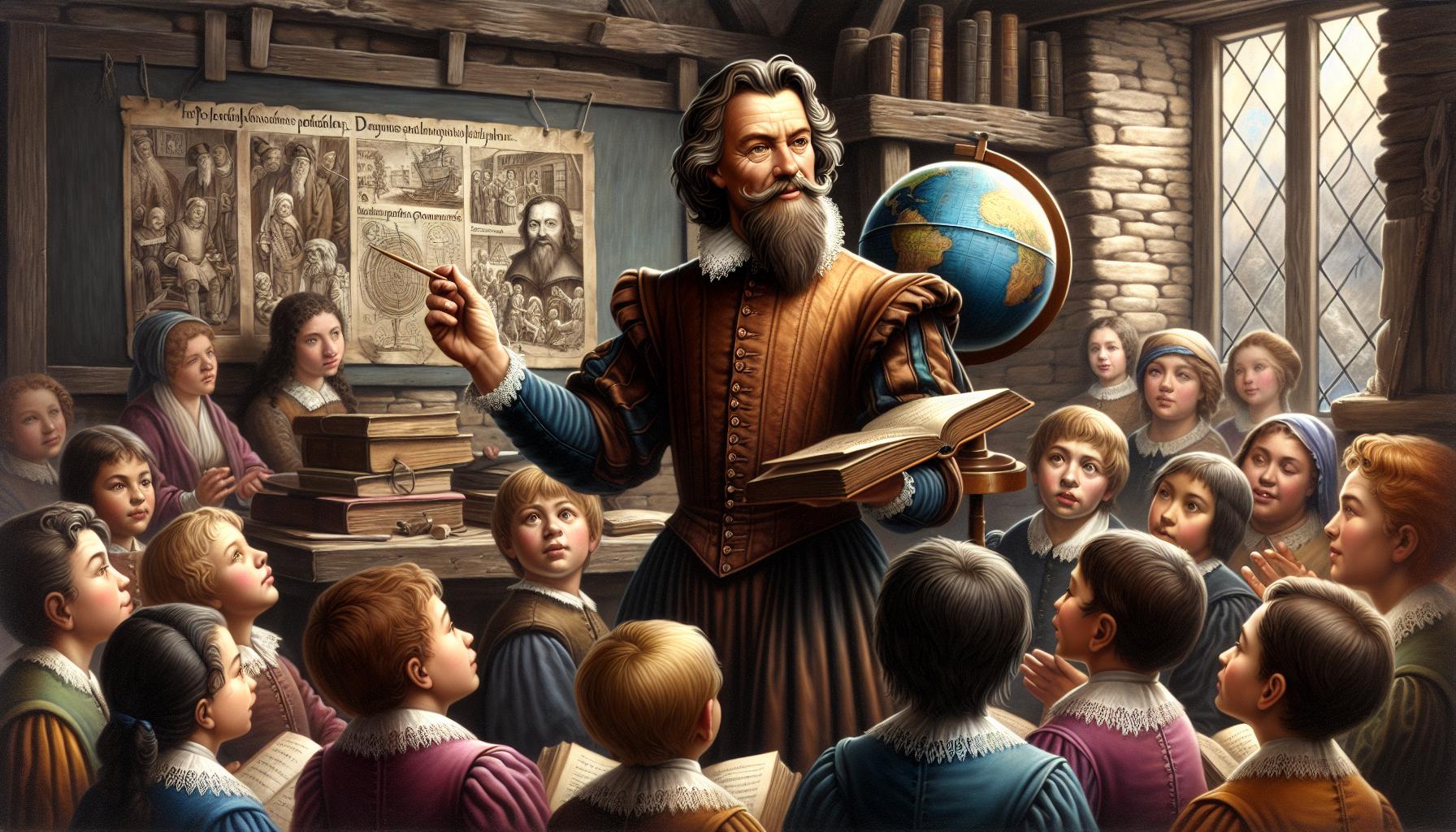 Komenský a jeho výchovné myšlenky