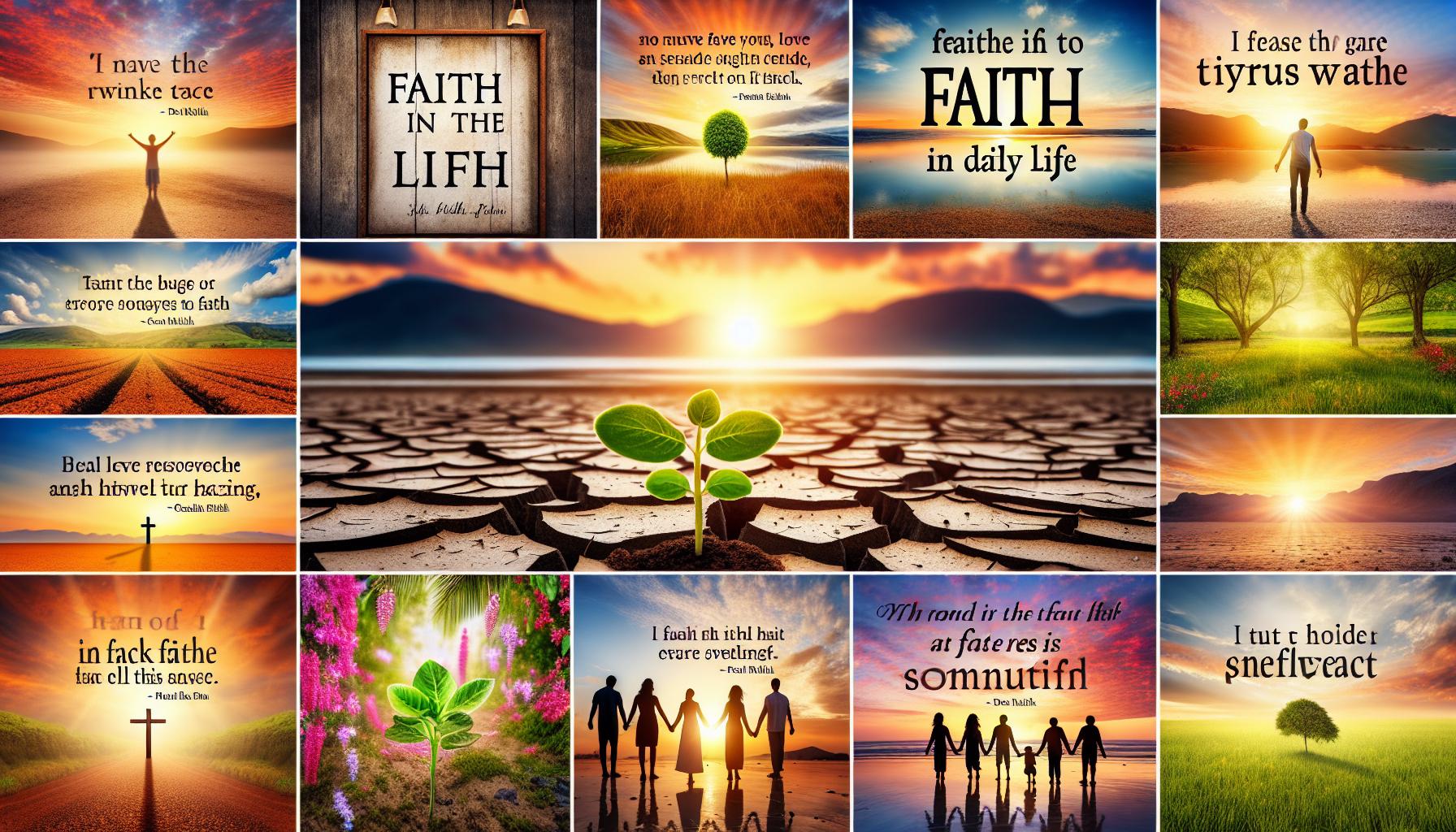 Křesťanské citáty o víře v každodenním životě