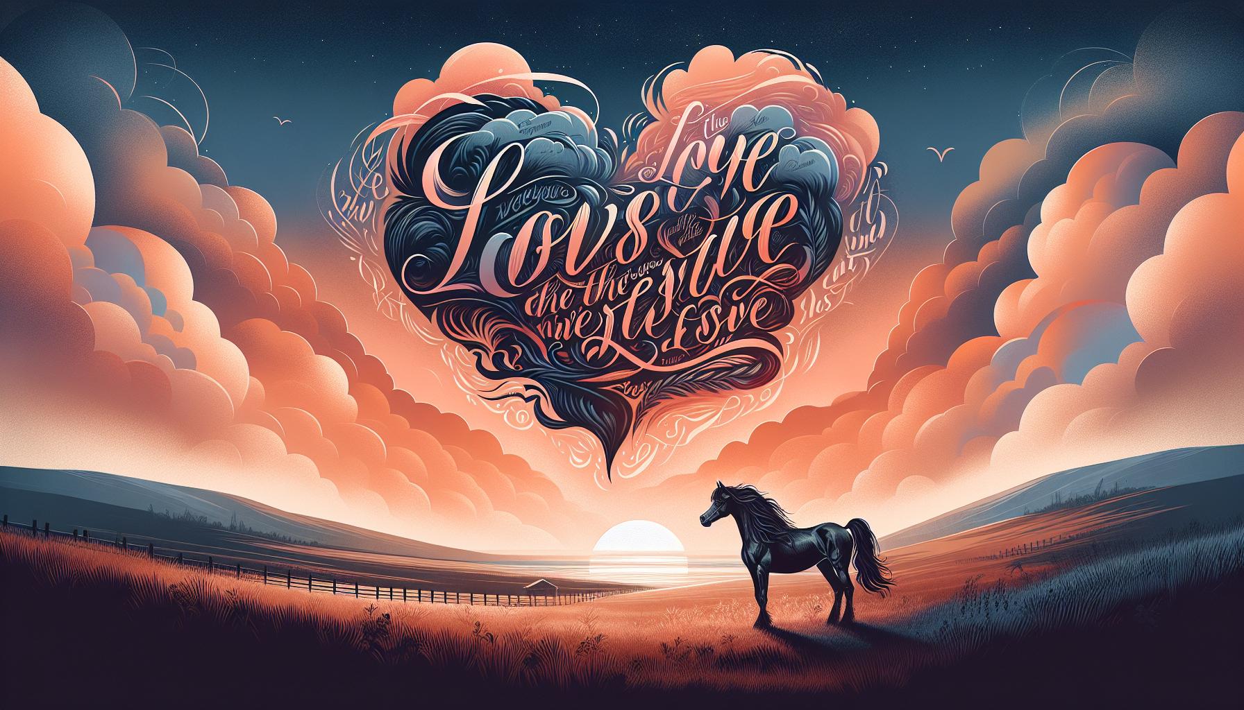 Cítaty o lásce ke koním