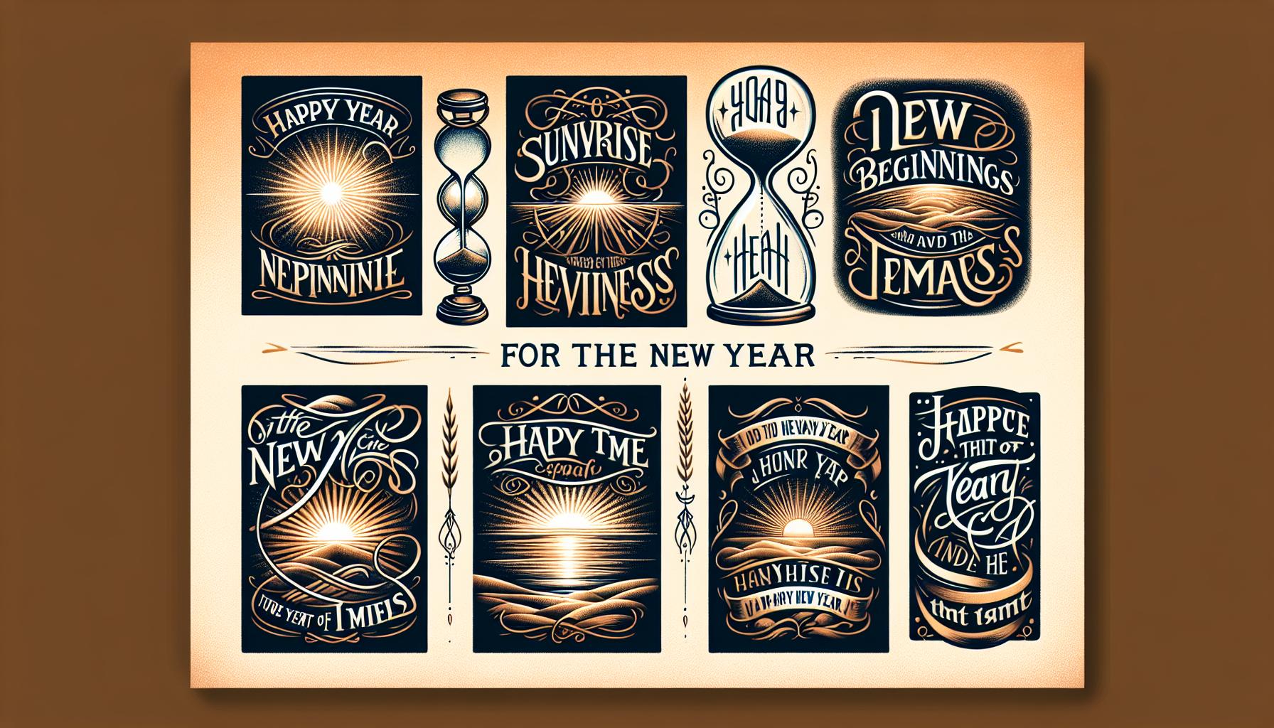 Inspirující novoroční citáty‌ pro štěstí