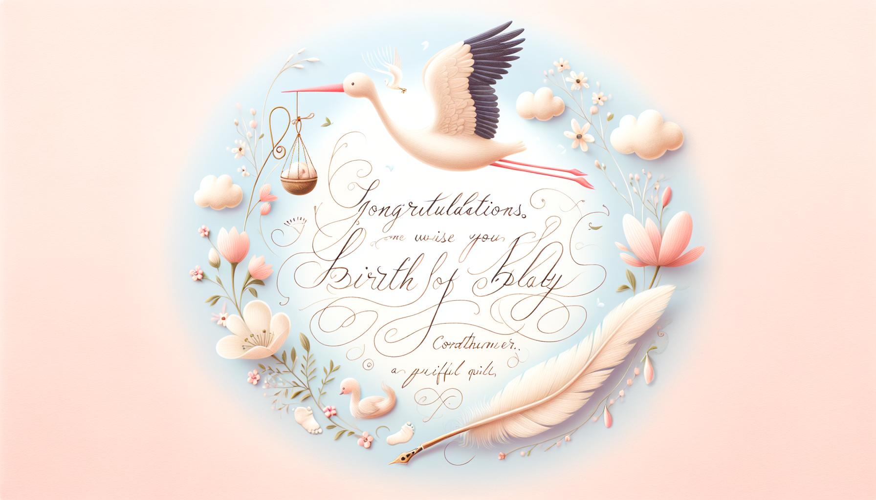 Jak napsat přání k narození miminka